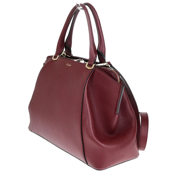 Cartier C De 2Way Shoulder Hand Bag #132695C75B - Picture 2 of 15